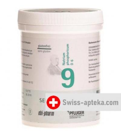 Pflueger Schussler Nr. 9 Natr Phos в таблетках, D 6 250г