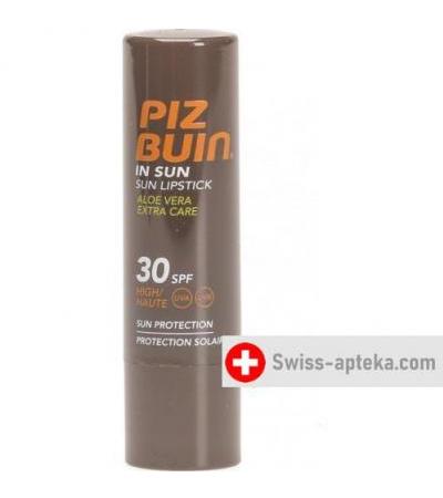 Piz Buin Mount Sun Lipstick Aloe Vera SPF 30 4.9г