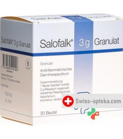 Салофальк 3 грамма 30 пакетиков гранул