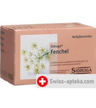 Сидрога чай из фенхеля 20 пакетиков