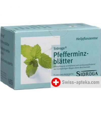 Сидрога листья мяты перечной чай 20 пакетиков
