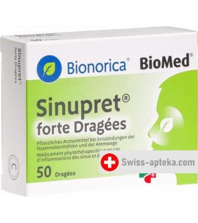 Синупрет Форте 50 Драже