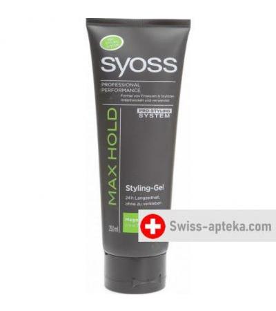 Syoss Styling гель Max Hold 250мл