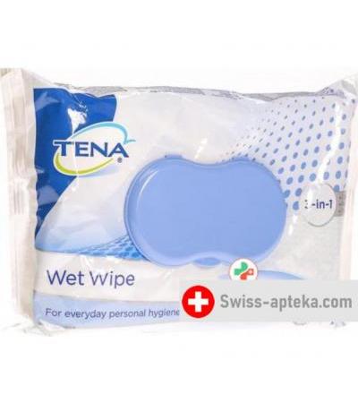 Tena Wet Wipe 48 штук