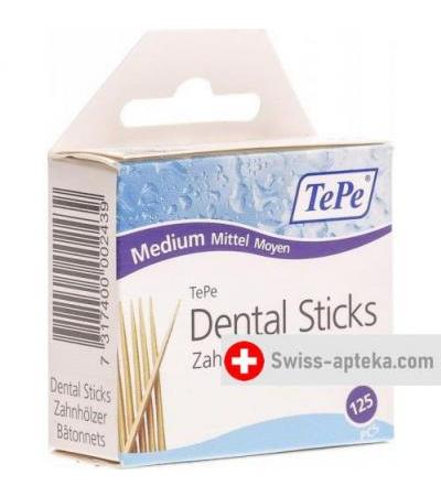 TePe Zahnholzer aus Lindenholz Mittel 125 штук