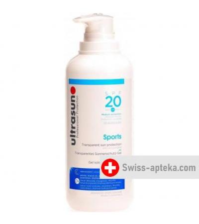 Ultrasun Sports гель Sonnenschutzfaktor 20 400мл