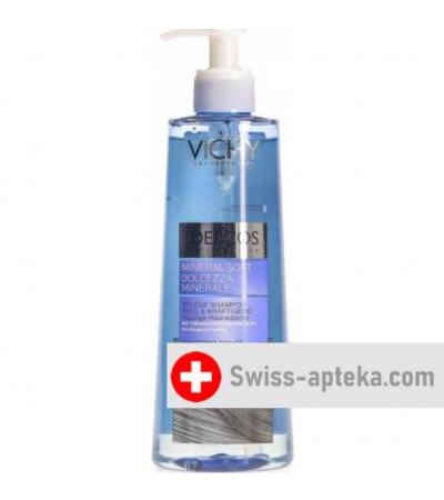 Vichy Dercos Mineral Mild/doux шампунь 400мл