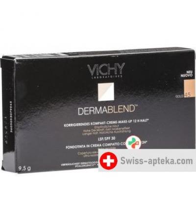 Vichy Dermablend Kompakt-Creme-Make-up 45 Gold 9г