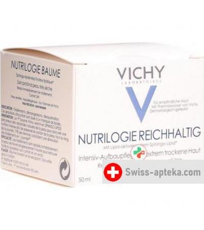 Vichy Nutrilogie Reichhaltig Intensiv-Aufbaupflege fur Extrem для сухой кожи 50мл