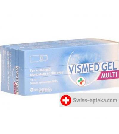 Vismed гель Multi Hydrogel Benetzung Auges бутылка 10мл
