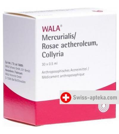 Wala Mercuri/rosae atherischeкапли для глаз 30 монодоз 0.5мл