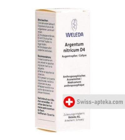 Weleda Argentum Nitricumкапли для глаз D 4 10мл