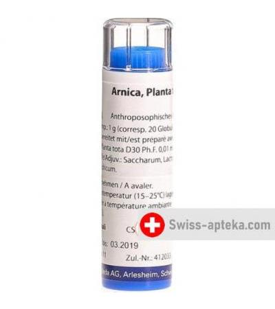 Weleda Arnica Planta Tota шарики D 30 4г