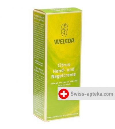 Weleda Citrus Hand und Nagelcreme 50мл