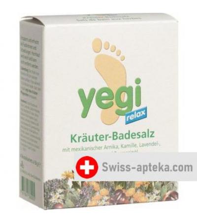 Yegi Relax Krauter Fussbadesalz 4 пакетика a 50г
