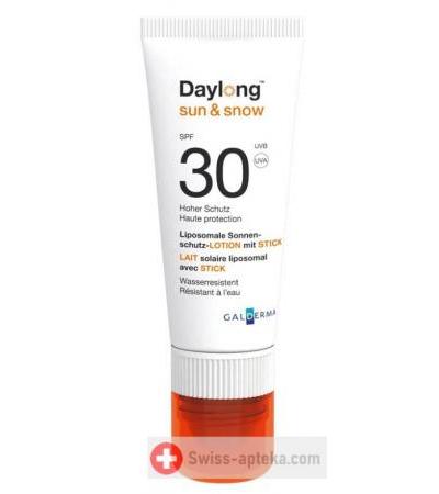 Daylong 30 Sun & Snow Sonnenschutzlotion mit integriertem Stick - 20ml / 3g