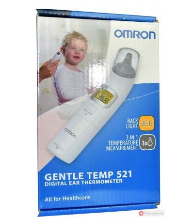 Omron Digital Ohr-Thermometer Gentle 521