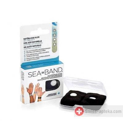Sea-Band gegen Übelkeit Erwachsene schwarz - 2 Stk.