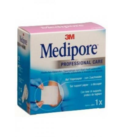 3M MEDIPORE Klebevlies 5cmx10m Liner Rolle