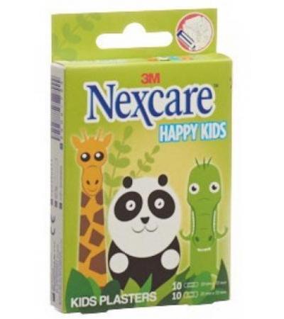 3M NEXCARE Kinderpflast Happy Kids Animals 20 Stk