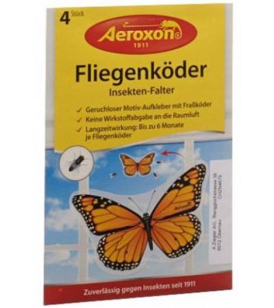 AEROXON Insekten-Falter 4 Stk (Achtung! Versand nur INNERHALB der SCHWEIZ möglich!)