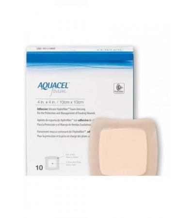 AQUACEL FOAM nicht-adhäsiv 5x5cm 10 Stk