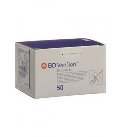 BD VENFLON 18G 1.2x45mm Luer-Lok grün 50 Stk