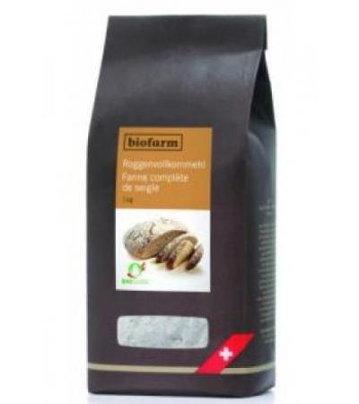 BIOFARM Roggen Vollkornmehl Knospe Btl 1 kg