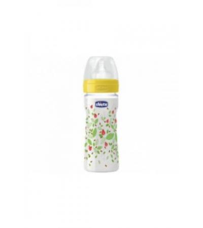 CHICCO Babyfläsch PP 250ml 0%BPA Sil mit U 2m+ DF