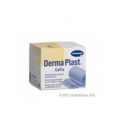 DERMAPLAST COFIX Gazebinde 4cmx4m blau