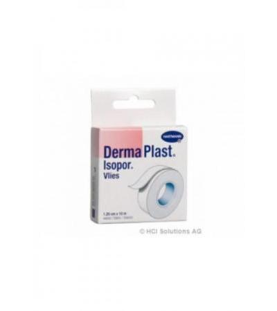 DERMAPLAST ISOPOR Fixierpf 10mx1.25cm vl we Rolle