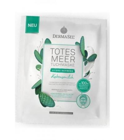 DERMASEL Tuchmaske Hydro Refresh Kaktusmilch Btl