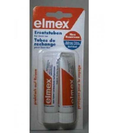 ELMEX Rot Zahnpasta Taschenset 2 x 12 ml