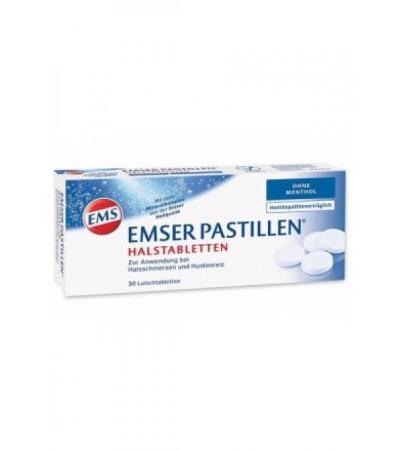 EMSER Pastillen zuckerfrei ohne Menthol 30 Stk