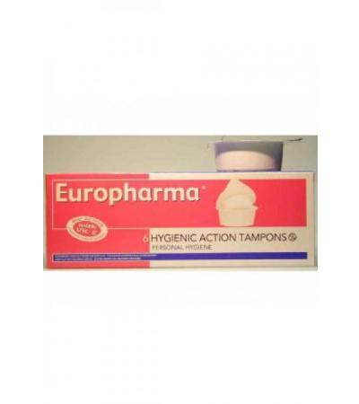 EUROPHARMA Hygienic Tampons 6 Stk