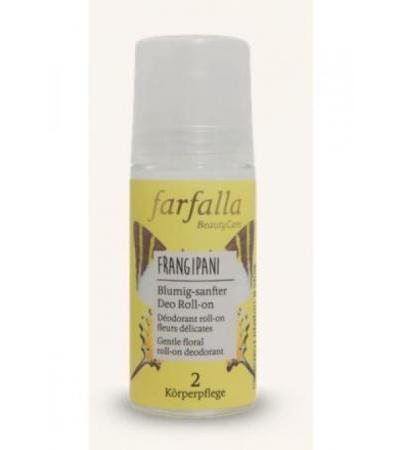 FARFALLA Blumig Deo Roll-on Frangipani 50 ml