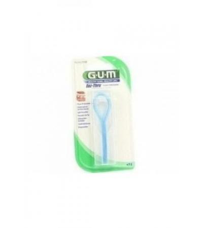 GUM SUNSTAR EEZ THRU Zahnseide Einfädler 25 Stk