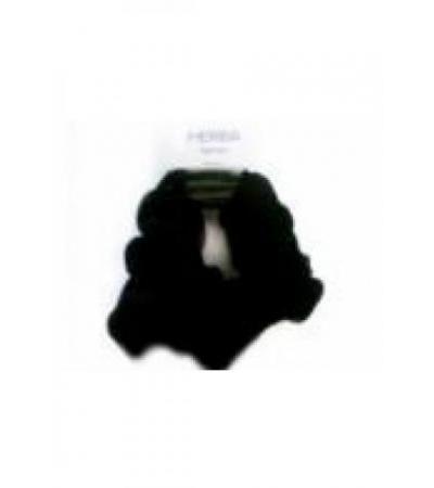 HERBA Scunci 11cm Samt schwarz