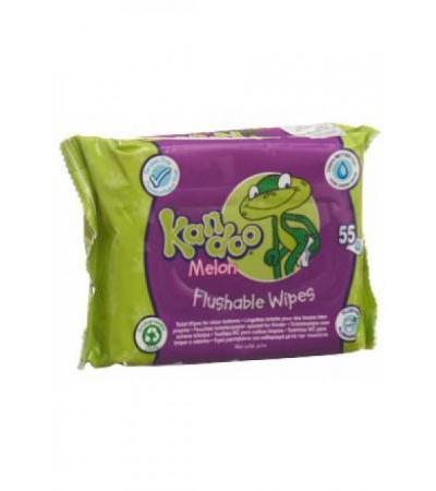 KANDOO Feuchttücher Melone (neu) 55 Stk