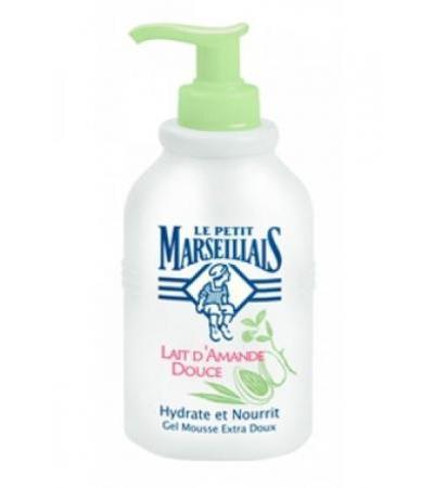 LE PETIT MARSEILLAIS gel mousse amandes 300 ml