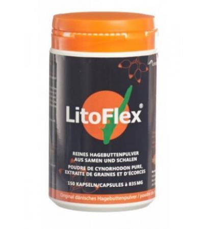 LITOFLEX orig dänisch Hagenbuttenpul Kaps 150 Stk