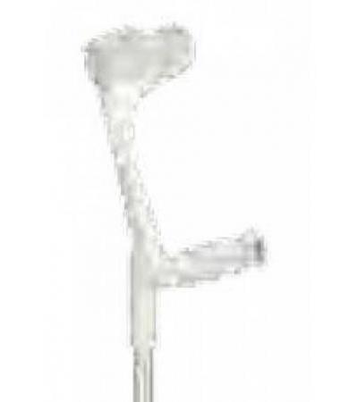 OSSENBERG Krücke alu/grau Orthog 140kg 1 Paar