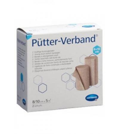 PÜTTER Verband 8/10cmx5m 2 Stk