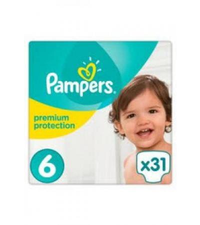 PAMPERS Premium Prot Gr6 13-18kg Sparpack 31 Stk