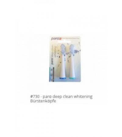PARO deep clean whi Ersatzzahnbürste sonic 2 Stk