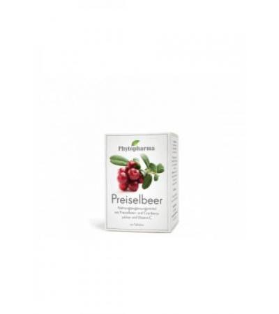 PHYTOPHARMA Preiselbeer Tabl 120 Stk
