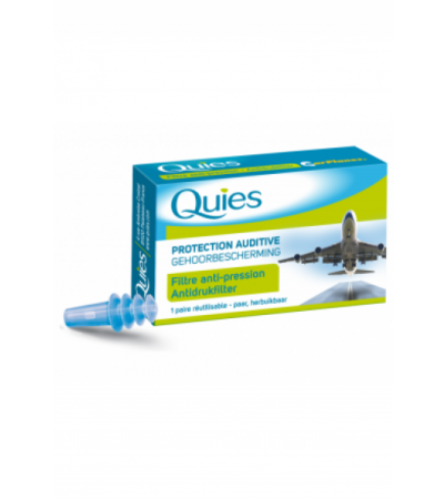 QUIES EARPLANES Überdruckgehörschutz Erwachs 2 Stk