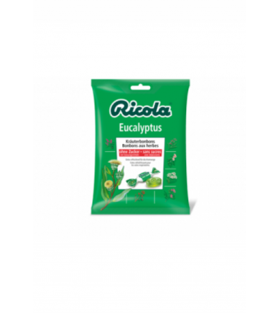 RICOLA Eucalyptus Bonbons o Zucker Btl 125 g