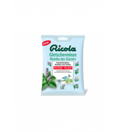 RICOLA Gletscherminze Bonbons o Zucker Btl 125 g