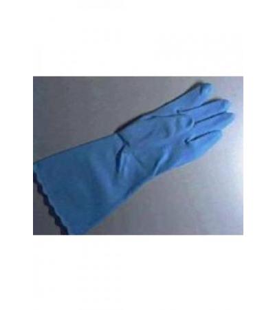 SANOR ANTI ALLERGIE Handschuhe PVC L blau 1 Paar